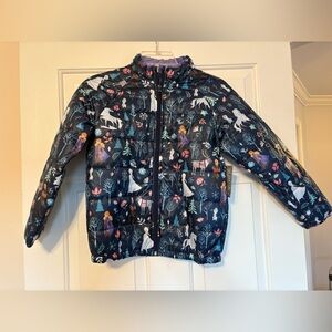 Girls frozen puff jacket